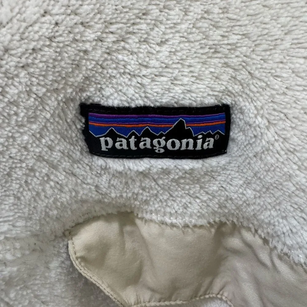 Patagonia Women’s Re-Tool Snap-T Pullover – Raw Linen / White X-Dye – Size Large - Picture 4 of 5